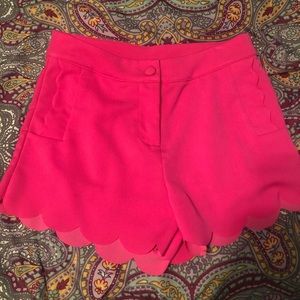Neon Pink Shorts